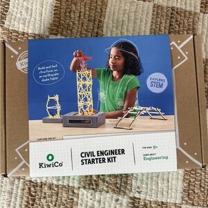 Kiwi Co Civil Engineer Kit Sealed NIB